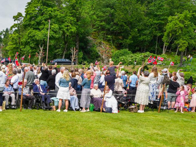 Avskjed med Froland. Foto: Lise Åserud / NTB